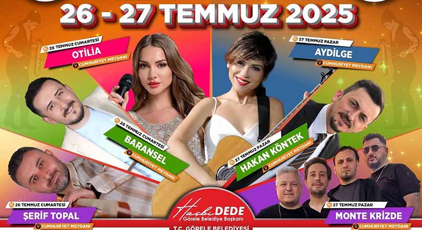 Görele horanla coşacak, kemençeyle titreyecek