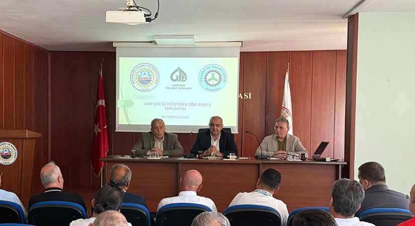 Giresun’da ticaretin geleceği masaya yatırıldı