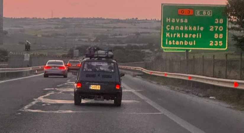 Złombol Rallisi Giresun yollarında