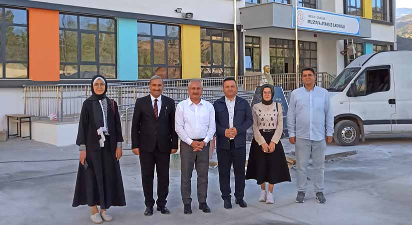 Çamoluk’ta Mustafa Ayaksız ilkokulu hizmete girdi