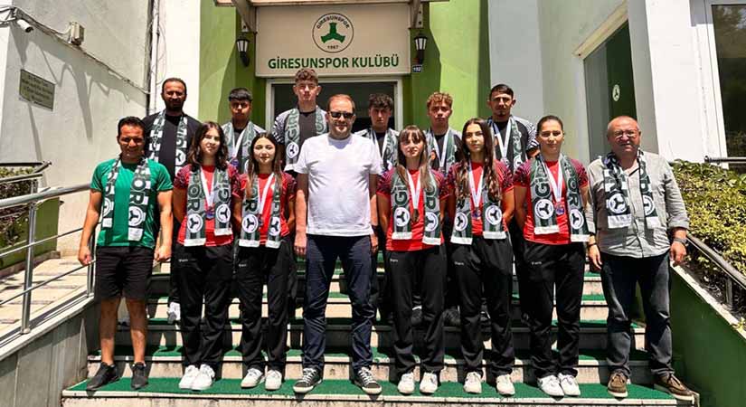 Espiye’den Tunceli’deki şampiyonada şampiyonluk mesajı