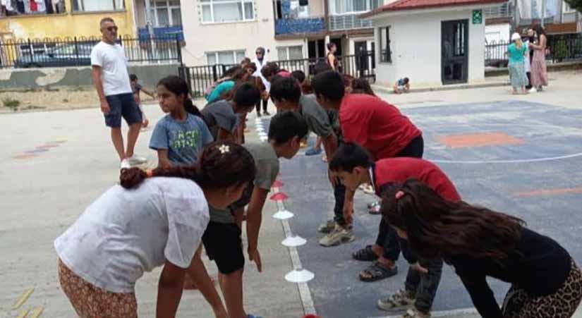 Fındık işçilerinin çocuklarına eğitim ve etkinlik desteği