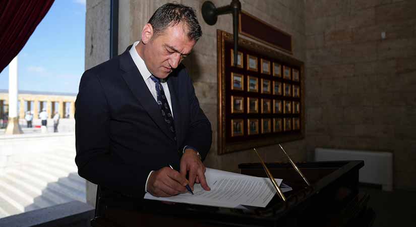 Başkan Köse’den Anıtkabir’de duygu dolu mesaj