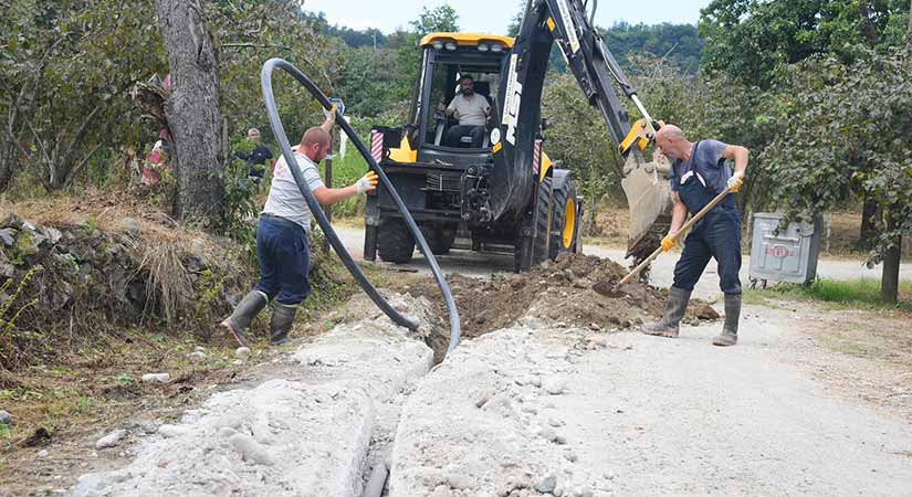 Altyapı Yatırımı Devam Ediyor