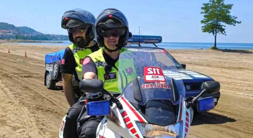 Motorize Ambulans hizmette