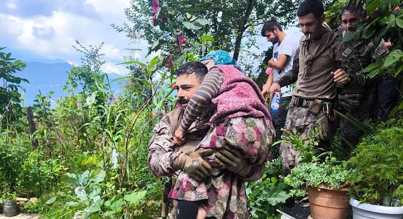 Kayıp yaşlı kadın Dereli’de sağ bulundu