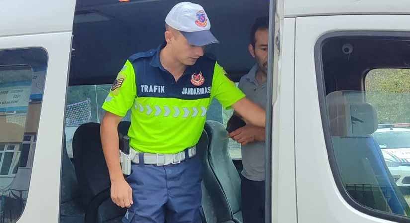 Jandarmadan sürücülere trafik eğitimi