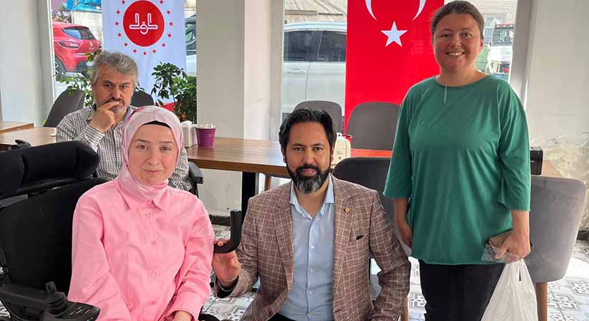Engelliler ilçe müftülüğü etkinliğinde bir araya geldi