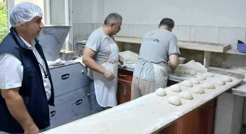 Giresun’da fırın ve unlu mamul denetimi