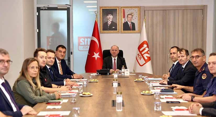 Vali Serdengeçti başkanlığında koordinasyon toplantısı