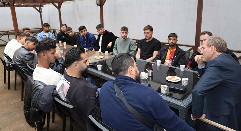 Giresun’da üniversite öğrencilerine sıcak karşılama