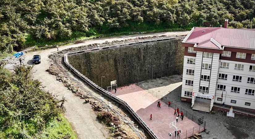 Giresun’da Kentin dört bir yanında hummalı çalışma