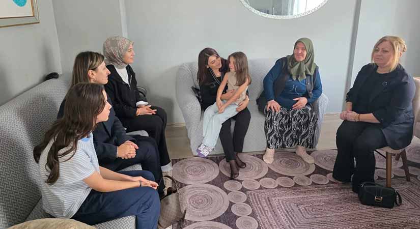 Bulancak’ta Kaymakam eşinden duygulandıran ziyaret