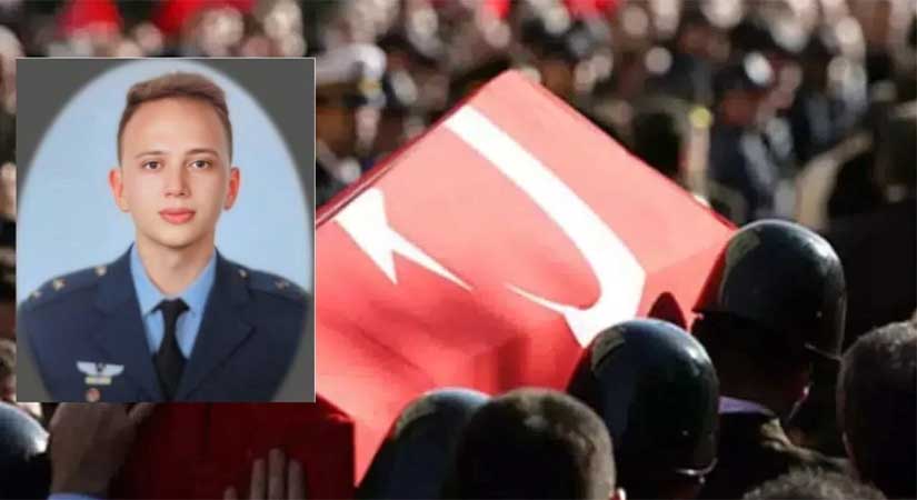 Şehit Üsteğmen Cüneyt Kandemir Ankara’da son yolculuğuna uğurlandı