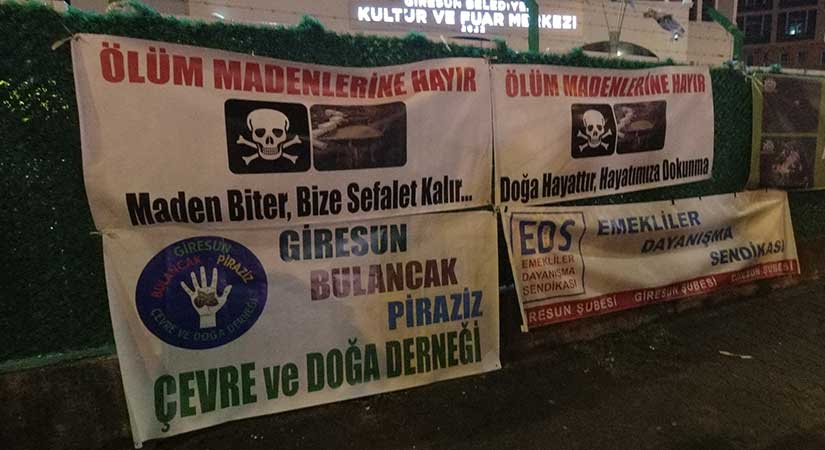 Çevreciler Alagöz Madencilik’in Dans Gösterisini Protesto Etti