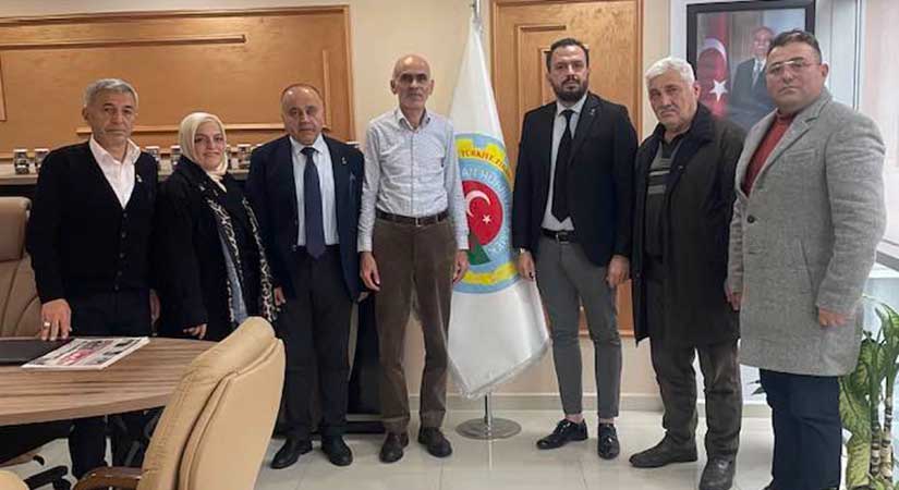 Zafer Partililer Başkan Köse ve Karan’ı ziyaret etti