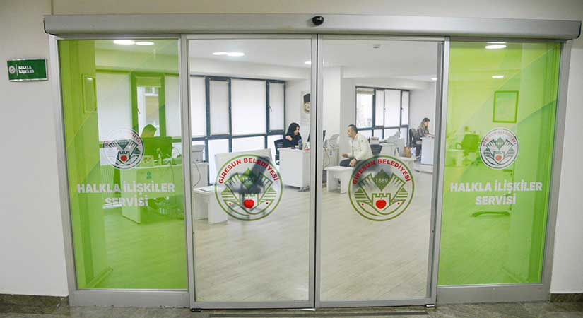 Giresun Belediyesi halkla ilişkilerde rekor başvuru