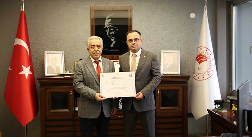 Giresun Damızlık Birliğine birinci derece