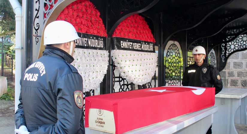 Mahalle Bekçisi Hüsrev Çoban son yolculuğuna uğurlandı