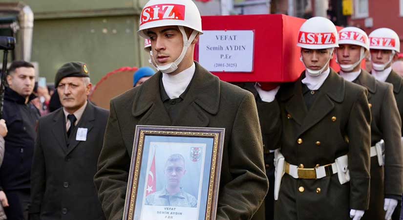 Piyade Er Semih Aydın son yolculuğuna uğurlandı