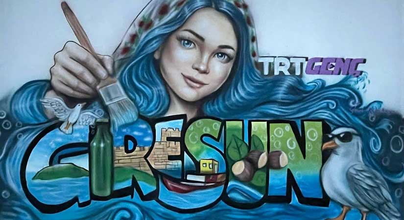 Okul duvarları TRT Genç’le renklendi