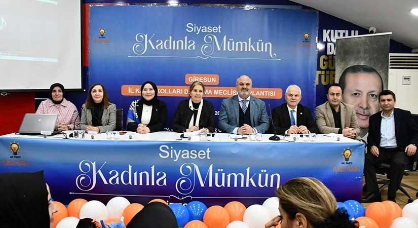 AK Parti Kadın Kollarından Giresun’da güç gösterisi