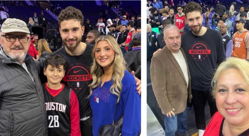 NBA Yıldızı Alperen Şengün’e Giresunlu hemşerilerinden büyük destek