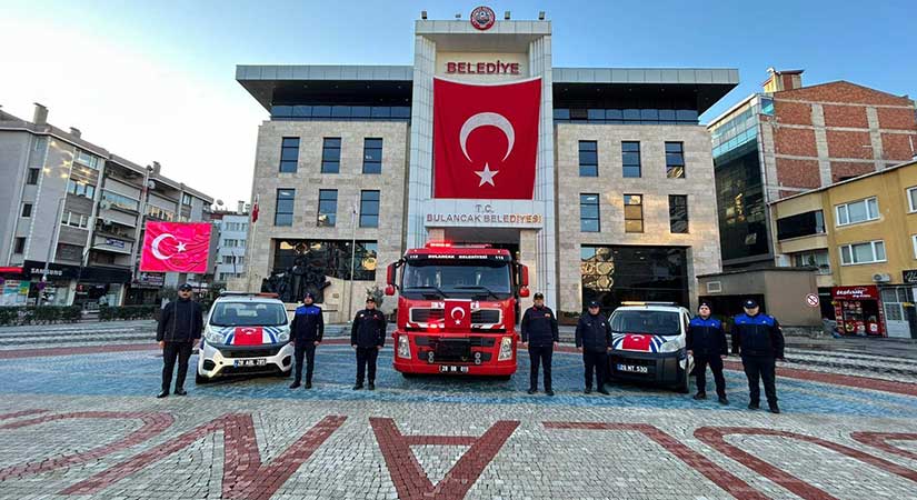 Bulancak’ta bayrağa sahip çıkış