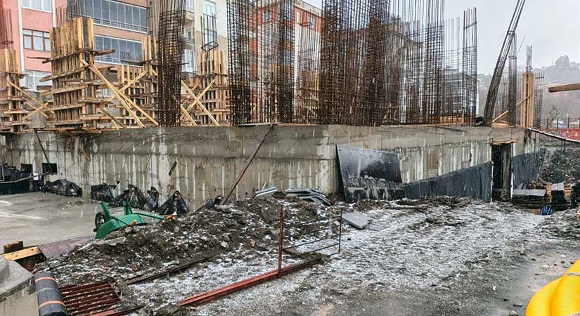 Eynesil’de okul inşaatı hız kazandı