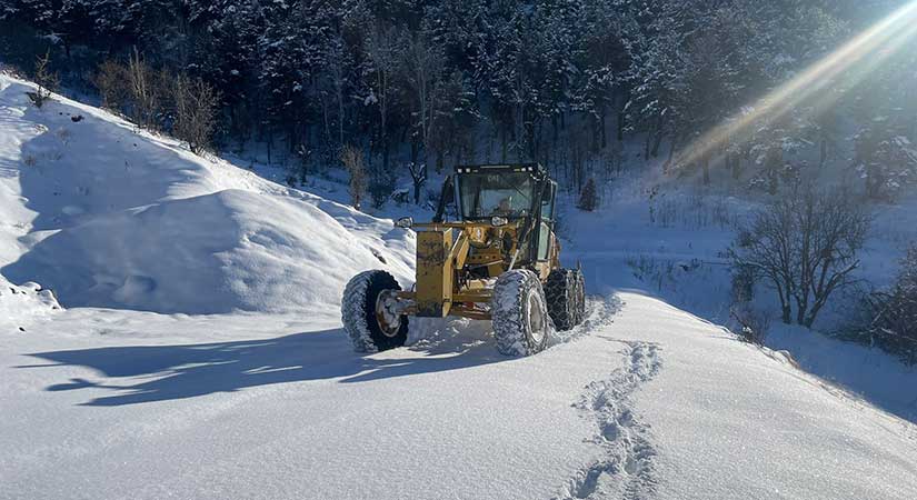 Giresun Genelinde Köy Yolları Ulaşıma Açık