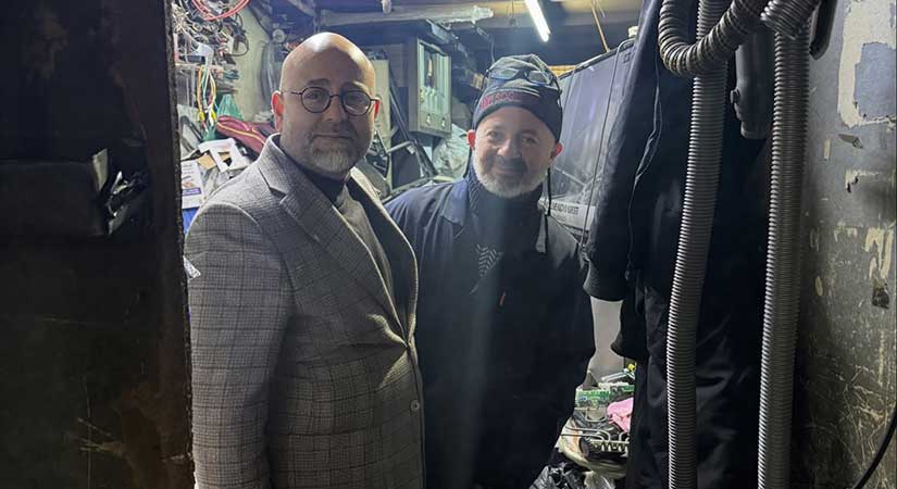 MHP’den esnafa yeni yıl ziyareti