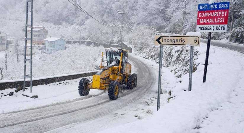 Giresun Belediyesi yüksek mahallelerde sahadaydı