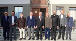 Temür’den GTSO’ya ziyaret, ulaşım ve OSB masada