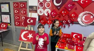 Giresun’da bayrak sevgisi yüreklerde buluştu