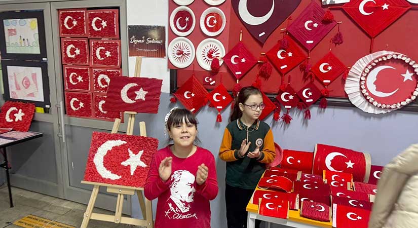 Giresun’da bayrak sevgisi yüreklerde buluştu