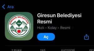 Giresun Belediyesi Mobil uygulamasını tanıttı