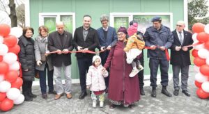 Görele’de Parkta Çocuk Bakım Odası açıldı