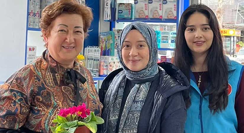 Görele’de gönüllere dokunan ziyaret