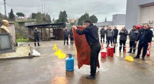 Hastanede yangın güvenliği seferberliği