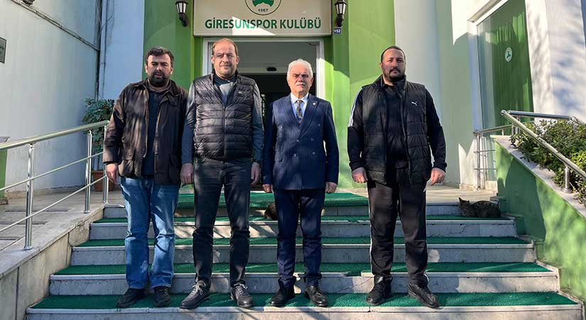 Nazım Elmas’tan Giresunspor’a Forma Desteği