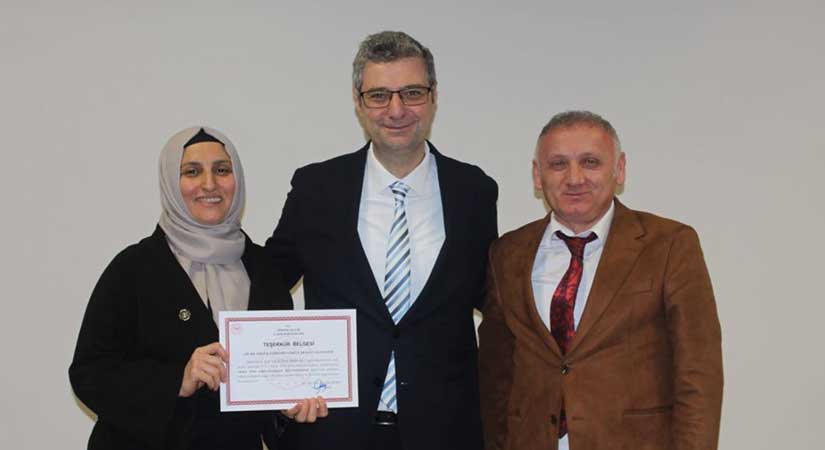 Giresun’daki bebek dostu hastanelere teşekkür belgesi