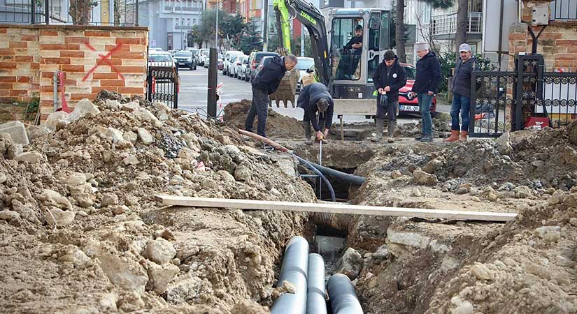 Giresun’da altyapı çalışmaları üç mahallede sürüyor