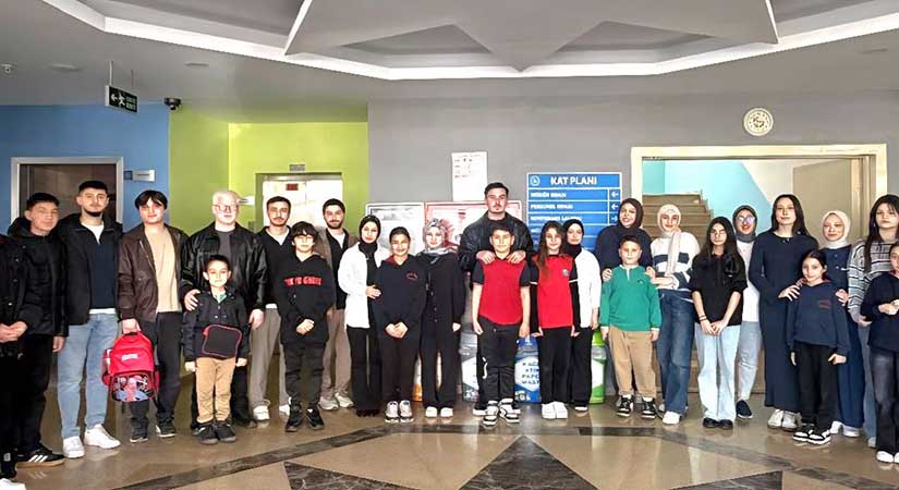 Bulancak’ta “Elim Senle” projesiyle öğrenciler buluştu