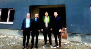 Öğretmenevi inşaatında sona doğru