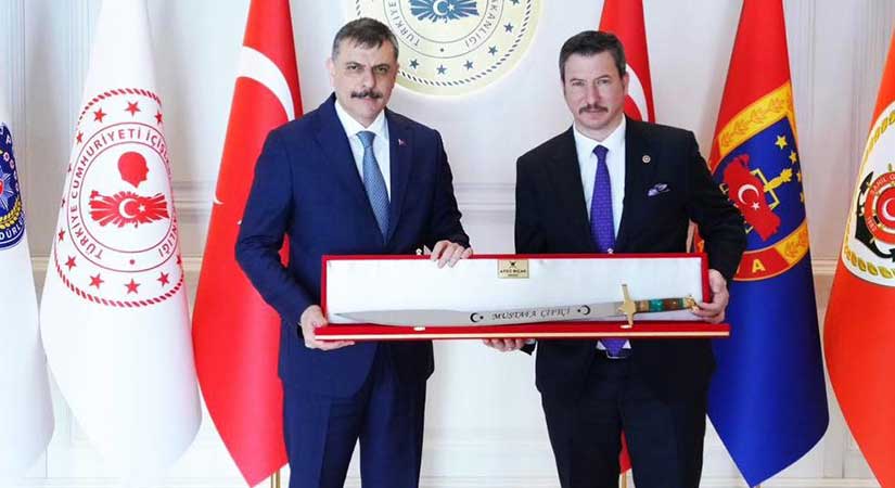 Konal’dan İçişleri Bakanı Mustafa Çiftçi’ye ziyaret