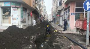 Eynesil’de içme suyu hattı baştan yenileniyor