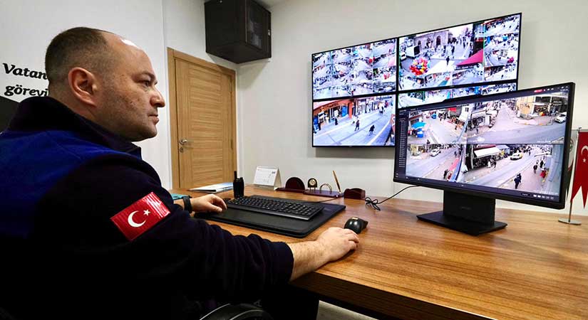 Zabıta Kamerayla Anında Müdahale Edecek