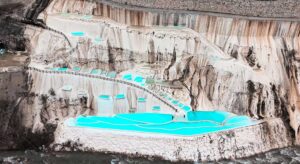 Giresun Göksu travertenlerinde geri sayım başladı