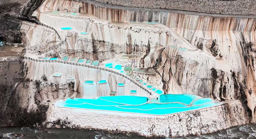 Giresun Göksu travertenlerinde geri sayım başladı