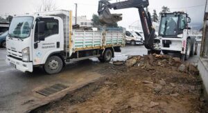 Giresun Belediyesi ekipleri kentin dört bir yanında